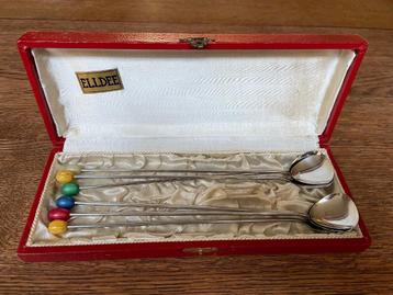Set vintage coctaillepels beschikbaar voor biedingen