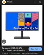 Samsung Essential Monitor S4, Computers en Software, Monitoren, Ophalen, HD, IPS, In hoogte verstelbaar