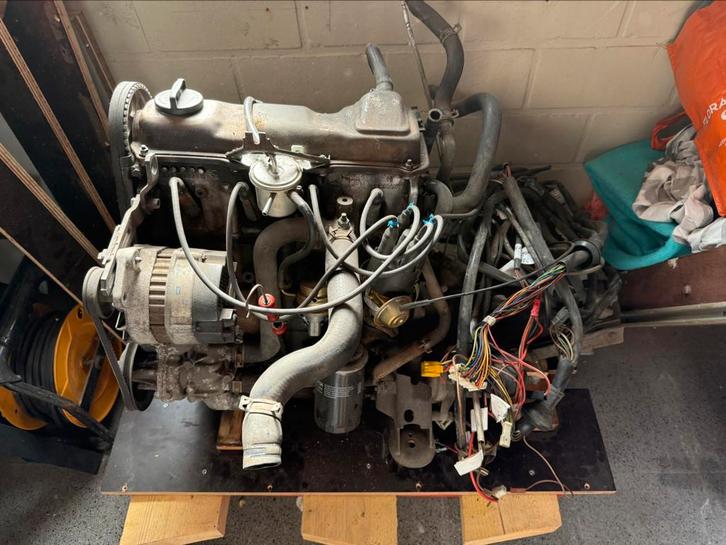 VW MK2 1600 motor met versnellingsbak, Auto-onderdelen, Motor en Toebehoren, Ophalen