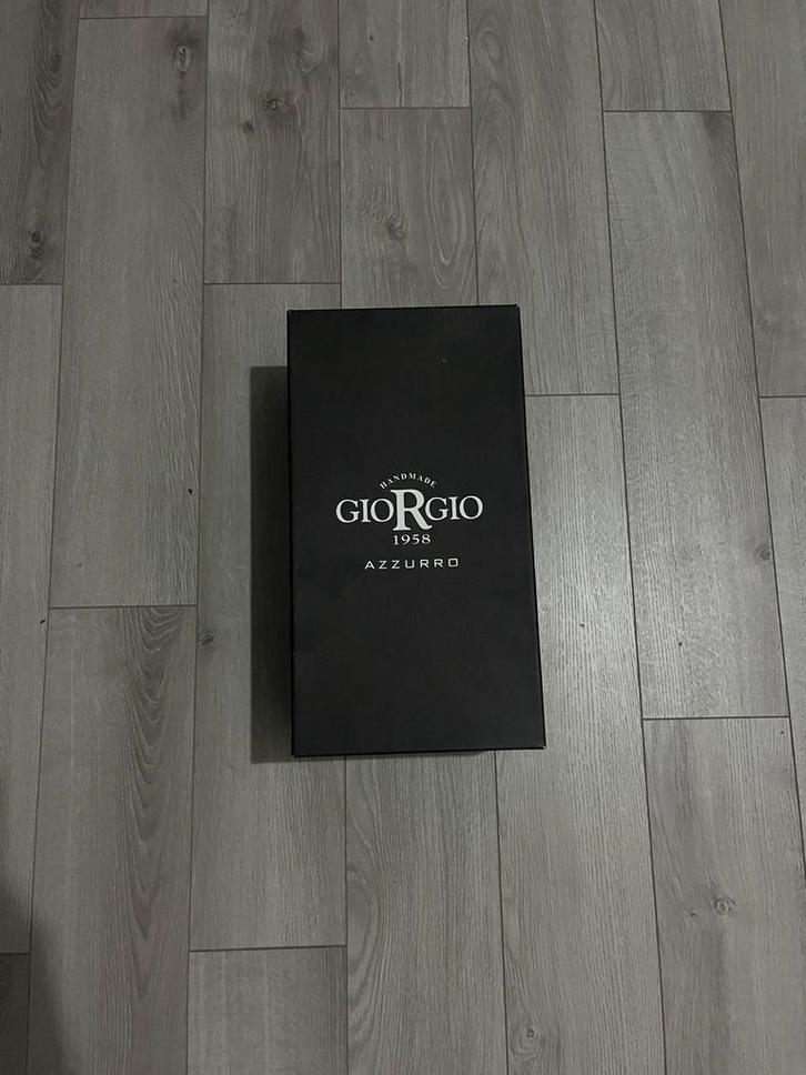 Handgemaakte Giorgio Azzurro Rodeo Schoenen- Bruin - Maat 43, Kleding | Heren, Schoenen, Nieuw, Overige typen, Zwart, Ophalen
