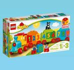 lego duplo getallentrein - 10847 - zonder doos, Ophalen of Verzenden, Zo goed als nieuw