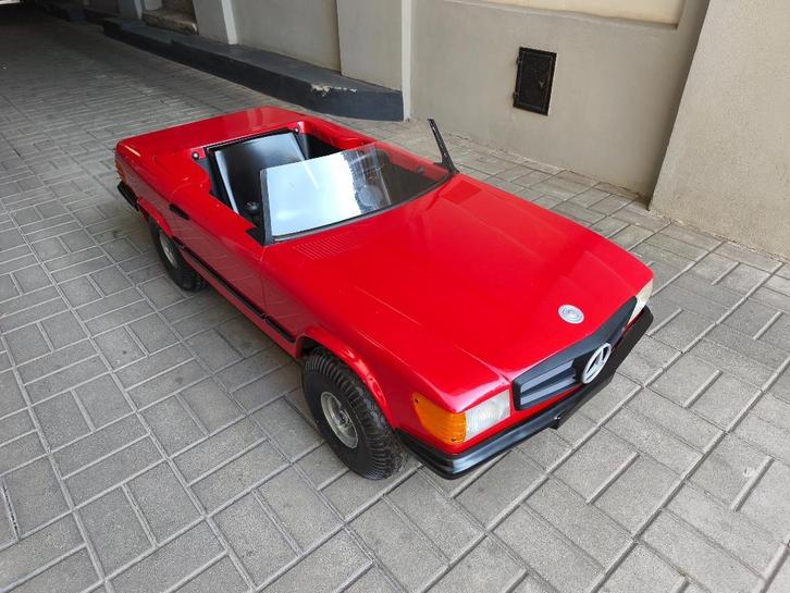 Mercedes Benz 560 SL R107 mini Alpha Junior Voor Kinderen, Kinderen en Baby's, Overige Kinderen en Baby's, Zo goed als nieuw, Ophalen of Verzenden