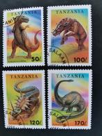 Tanzania 1994 - prehistorische dieren, Ophalen of Verzenden, Tanzania, Gestempeld