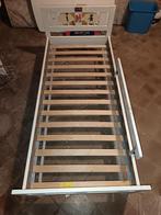 Lit enfant 70x160 cm + Matela + Sommier + Barriere, Ophalen, Gebruikt, 70 tot 85 cm, 140 tot 160 cm