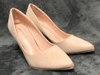 Ideal shoes, hoge hakken, beige suède, EU 38, Ideal Shoes, Verzenden, Beige, Nieuw