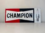 CHAMPION oud reclamebord, Ophalen of Verzenden, Gebruikt, Reclamebord