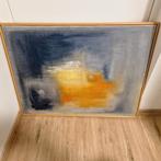 Marie celine bondeu. Doek getekend 60x80, Antiek en Kunst, Ophalen