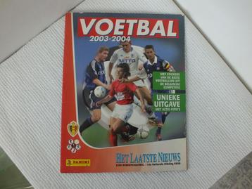 PANINI HET LAATSTE NIEUWS BELGIE 2003-2004 beschikbaar voor biedingen