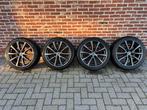 18” Borbet LV5 met winterbaden, Auto-onderdelen, Banden en Velgen, Ophalen, 18 inch, Gebruikt, Banden en Velgen