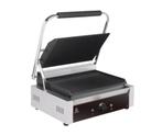 Grill panini en inox, Elektronische apparatuur, Contactgrills, Ophalen of Verzenden, Nieuw