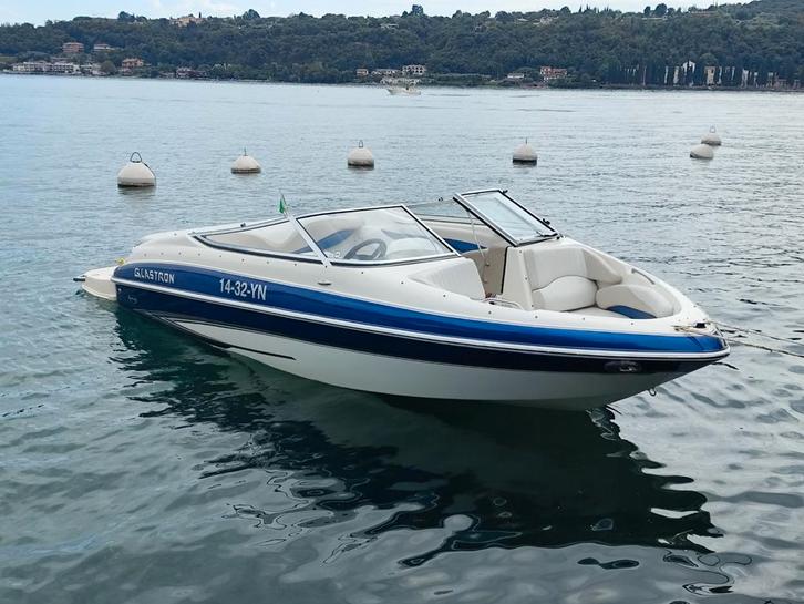 Glastron GXL 185 4.3 MPI V6 220pk 2009 met trailer, Watersport en Boten, Speedboten, Zo goed als nieuw, Aluminium, Ophalen