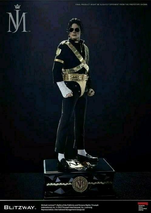 Michael Jackson Dangerous Tour Standbeeld 57 cm, Verzamelen, Beelden en Beeldjes, Nieuw, Ophalen of Verzenden