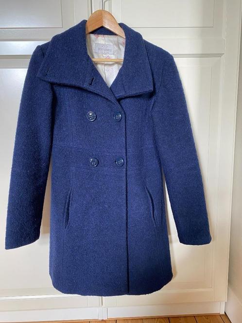 Donkerblauwe winterjas, mt 38, merk Very Simple, mooie staat, Vêtements | Femmes, Vestes | Hiver, Porté, Taille 38/40 (M), Bleu