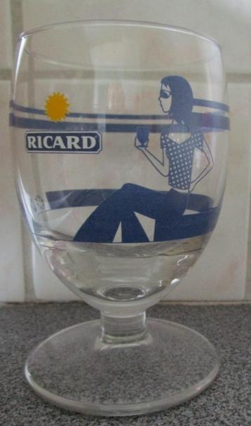 Ricard apéroglas - LAATSTE STUK - vintage glas beschikbaar voor biedingen