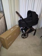 Luxe Cybex Priam kinderwagen Rose Gold frame Complete 3-in-1, Overige merken, Verstelbare duwstang, Ophalen of Verzenden, Zo goed als nieuw