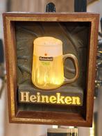 Leuk en origineel vintage lichtbakje van Heineken Bier🍺, Verzamelen, Merken en Reclamevoorwerpen, Ophalen of Verzenden, Gebruikt