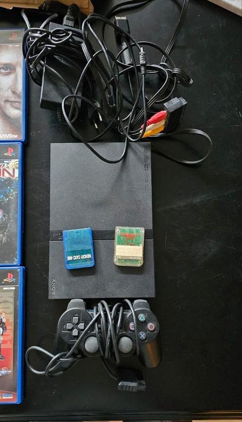 PS2 console + 15 games LOT, Games en Spelcomputers, Spelcomputers | Sony PlayStation 2, Zo goed als nieuw, Ophalen of Verzenden