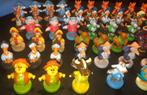 56 figurines - animaux ferme sur socle