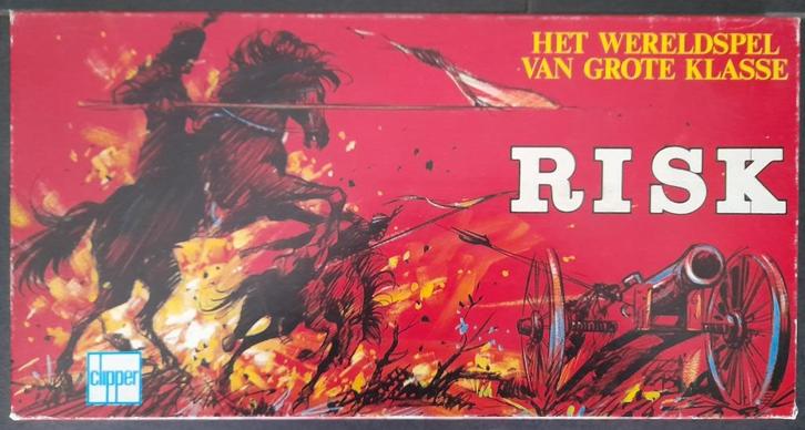 RISK - Rode Doos, Hobby en Vrije tijd, Gezelschapsspellen | Bordspellen, Ophalen of Verzenden
