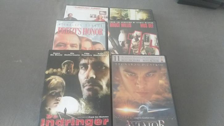 6DVD's verschillende filmgenres, Cd's en Dvd's, Dvd's | Overige Dvd's, Gebruikt, Vanaf 12 jaar, Ophalen of Verzenden