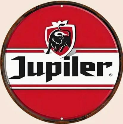 Reclamebord vintage Jupiler 3 - mancave poolhouse nieuw, Verzamelen, Merken en Reclamevoorwerpen, Nieuw, Reclamebord, Ophalen of Verzenden