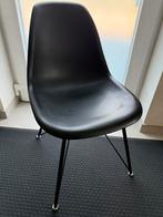 6 gebruikte eetkamerstoelen, Ophalen, Kunststof, Gebruikt, Zwart