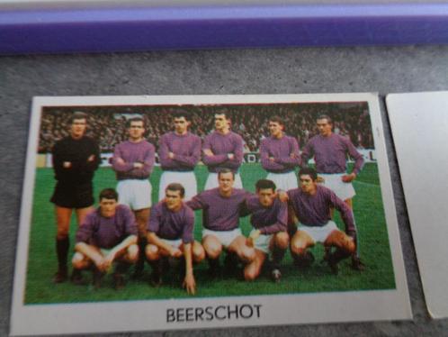 VOETBAL prent jaren 60 uitgever MONTY  BEERSCHOT, Hobby en Vrije tijd, Stickers en Plaatjes, Verzenden