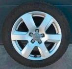 Winterbanden Michelin velgen alu Audi A6 17inch 7,5&6mm ❄️, Auto-onderdelen, Ophalen, Gebruikt, Audi