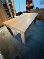 Stevige moderne eiken tafel, Huis en Inrichting, Tafels | Eettafels, Ophalen, 100 tot 150 cm, Eikenhout, 200 cm of meer