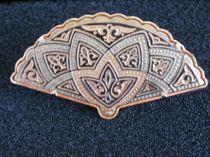 Toledo broche, Handtassen en Accessoires, Broches, Nieuw, Brons, Goud, Ophalen of Verzenden