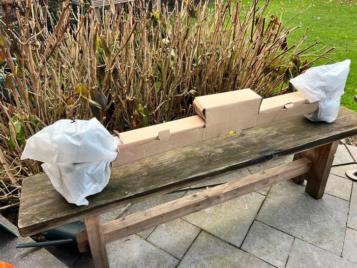 Dakdragers Audi Q5 Sportback dakdragers origineel, Auto diversen, Dakdragers, Zo goed als nieuw, Ophalen