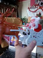 Père Noël avec renne et traîneau, Nieuw, Ophalen