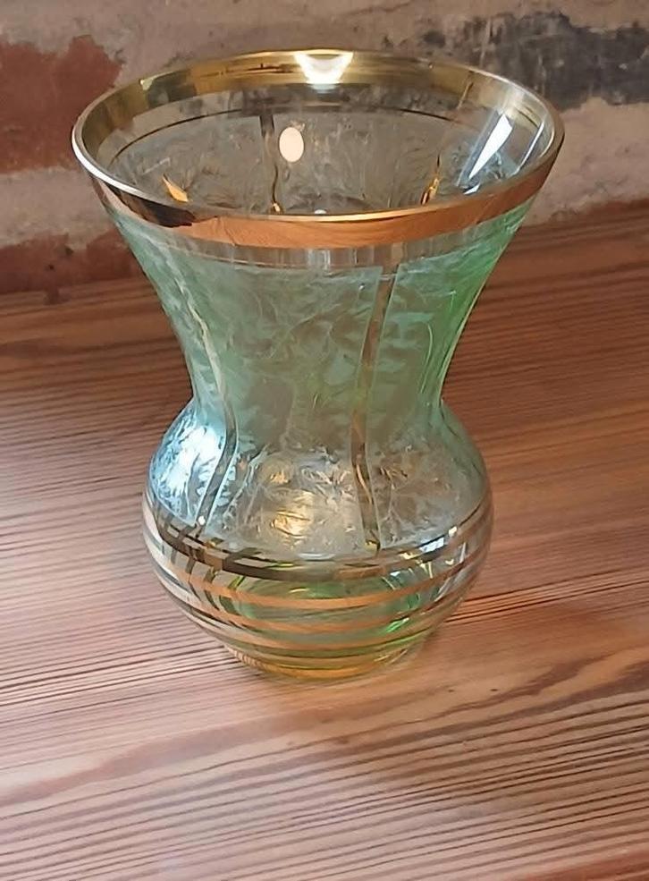 Boom Art Deco glazen vaas, Antiek en Kunst, Antiek | Vazen, Ophalen of Verzenden