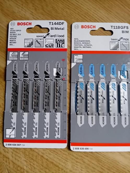 Zaagblaadjes wipzaag Bosch metaal, Doe-het-zelf en Bouw, Gereedschap | Zaagmachines, Nieuw, Decoupeerzaag, Ophalen