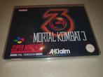Mortal Kombat 3 SNES Game Case, Comme neuf, Envoi
