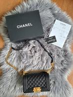 Chanel Boy Bag, Handtassen en Accessoires, Tassen | Damestassen, Verzenden, Nieuw, Zwart, Schoudertasje