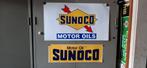 Stikkers Sunoco Oils, Ophalen of Verzenden