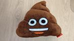 Kussen emoji drolletje stinkie 30cm, Ophalen, Zo goed als nieuw, Bruin