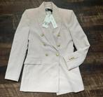 Zara Lange Double Breasted Blazer jack NIEUW S beige-roze, Kleding | Dames, Nieuw, Ophalen of Verzenden, Jasje, Roze