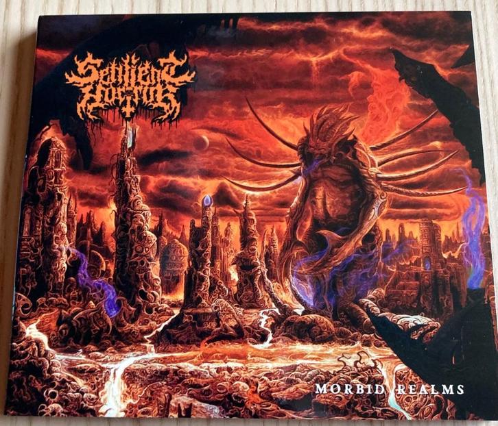 Sentient Horror : Morbid Realms cd, Cd's en Dvd's, Cd's | Hardrock en Metal, Zo goed als nieuw, Ophalen of Verzenden