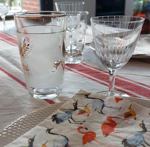 Antieke glazen 6 euro/st, Antiek en Kunst, Antiek | Glaswerk en Kristal, Ophalen of Verzenden