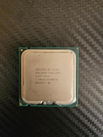 Intel Pentium Dual-Core E5200 2.5Ghz, Enlèvement, Utilisé, 2 à 3 Ghz, Socket 775