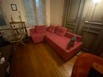 Canapé d’angle convertible avec rangement, Huis en Inrichting, Zetels | Zetels, Ophalen, Gebruikt, Hoekbank, Stof