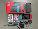 Nintento switch, Ophalen of Verzenden, Zo goed als nieuw, Met 3 controllers of meer, Met games