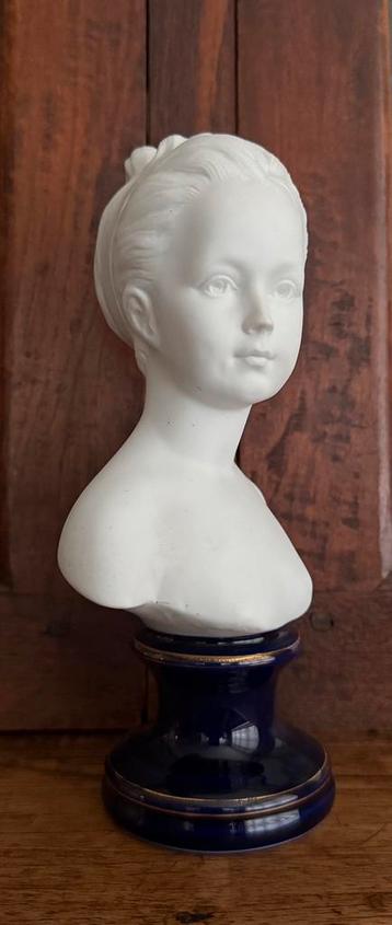 Buste Louise Brognard, Limoges France, P. Pastaud beschikbaar voor biedingen