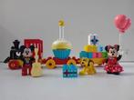Duplo 10941 Mickey & Minnie verjaardag trein, Kinderen en Baby's, Ophalen of Verzenden, Zo goed als nieuw, Complete set, Duplo