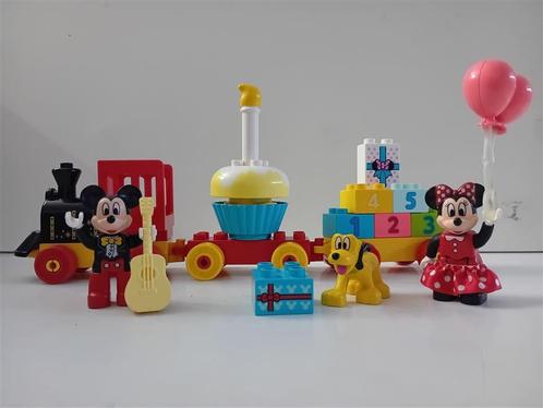 Duplo 10941 Mickey & Minnie verjaardag trein, Kinderen en Baby's, Speelgoed | Duplo en Lego, Zo goed als nieuw, Duplo, Complete set
