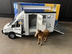 Bruder 2674 - Mercedes Benz Sprinter paardenvrachtwagen, Ophalen, Zo goed als nieuw
