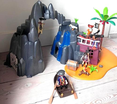 Playmobil Pirates Piratenhol 6679, Kinderen en Baby's, Speelgoed | Playmobil, Zo goed als nieuw, Complete set, Ophalen