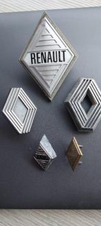 5 oude emblemen van Renault, Verzenden, Gebruikt, Overige typen